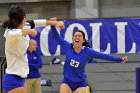 Volleyball vs Babson  Wheaton Women's Volleyball vs Babson College. - Photo by Keith Nordstrom : Wheaton, Volleyball, VB